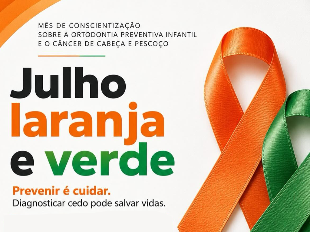 Julho Laranja e Verde: dois movimentos, um só propósito: cuidar da vida