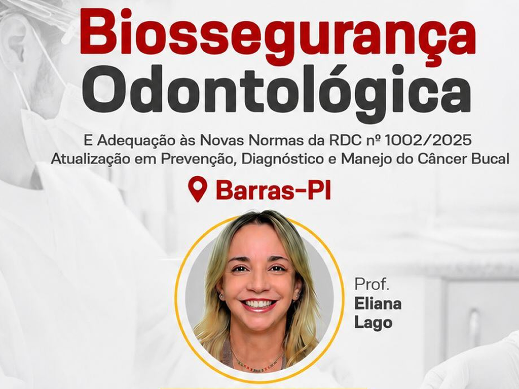 A Rota Científica de Biossegurança Odontológica em Barras já tem nova data para acontecer!