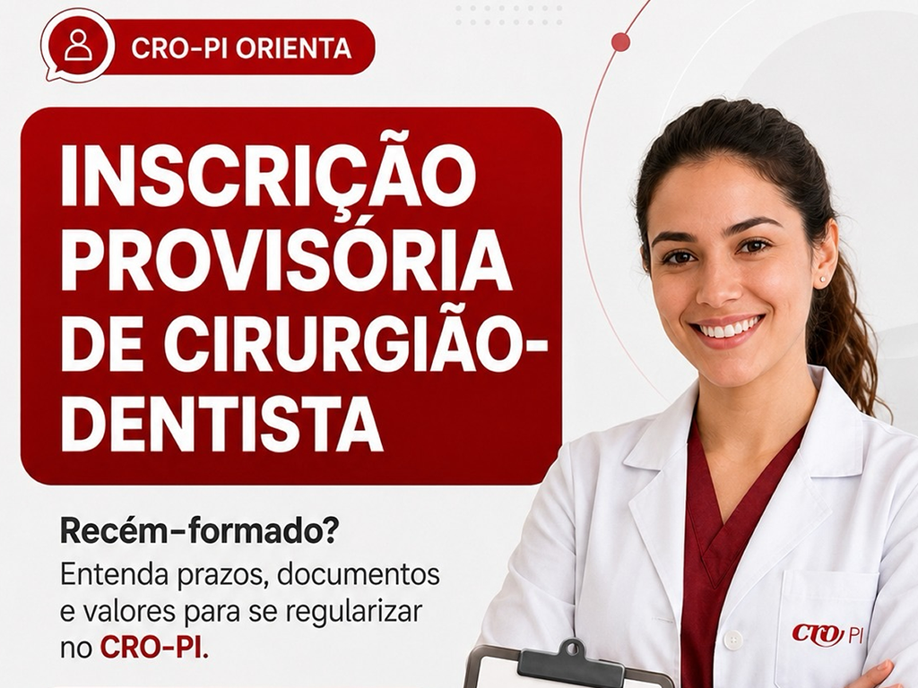Inscrição Provisória de Cirurgião-Dentista